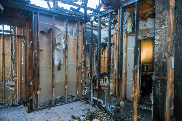 Professional Emergency Fire Cleanup technician working in Lafayette Hill, PA